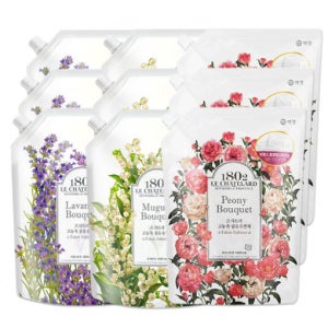 르샤트라 뮤게부케 피오니부케 라벤더부케 고농축 섬유유연제 리필 1.6LX6개