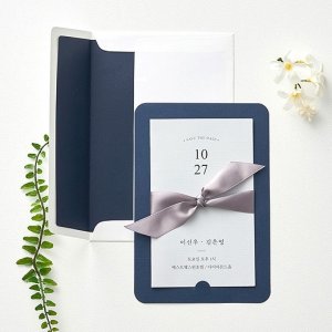 청첩장 스몰웨딩 결혼 소량 제출용 회사 샘플 종이청첩장 제작 1장 카드마켓 CM6033
