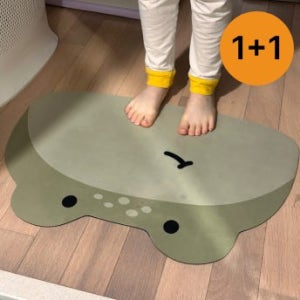 귀여운 동물 캐릭터 발매트 욕실 주방 화장실