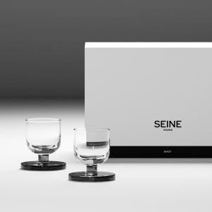 SEINE PARIS 크리스탈 글라스 NO.4 샷 잔 2P세트 위스키잔 싱글몰트 고블렛잔