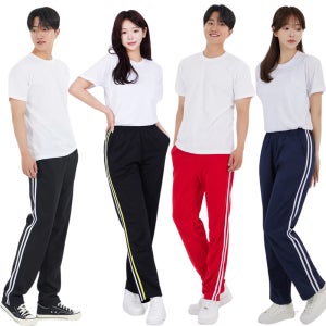 [구매] 일자 기모 트레이닝바지 15종 모음전 기모츄리닝 츄리닝 빅사이즈 트레이닝복 체육복