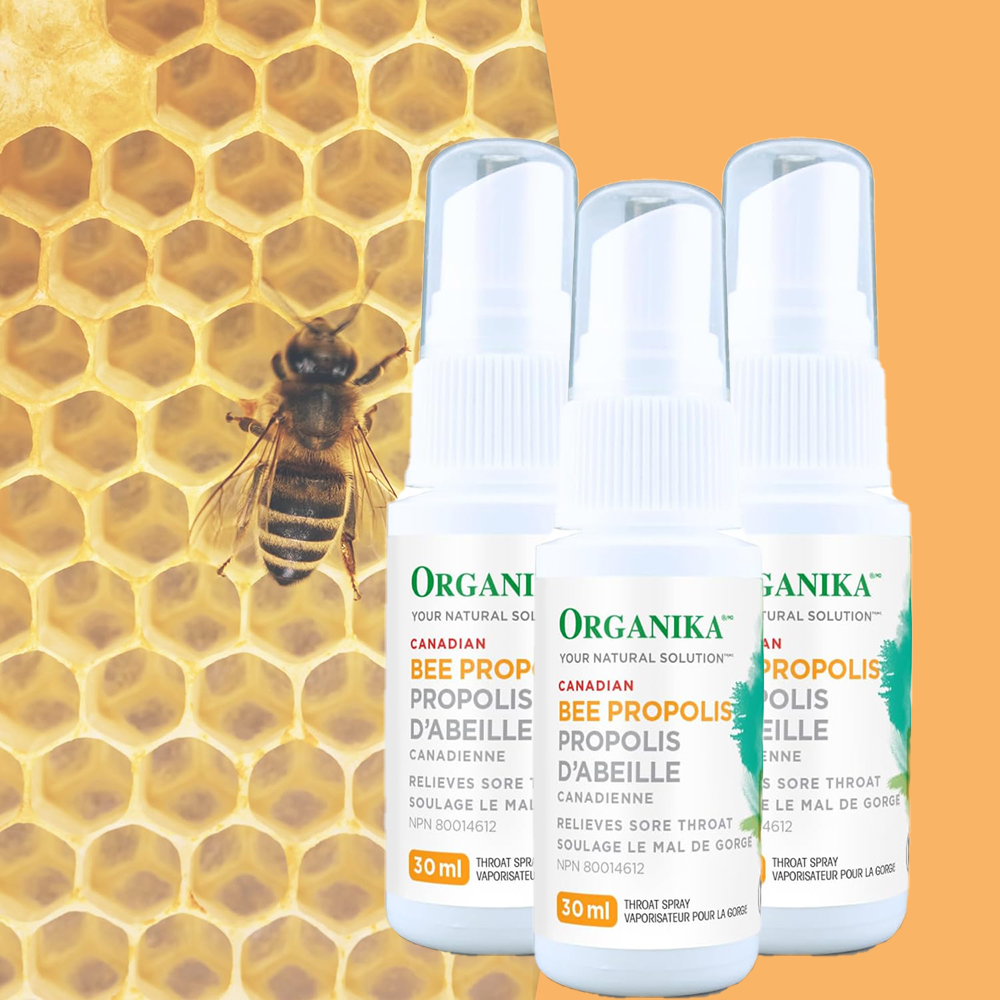 <b>Organika</b> <b>오가니카</b> Bee 프로폴리스 목 스프레이 30mlX3개