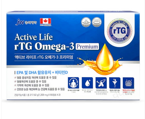 액티브 라이프 rTG 오메가-3 프리미엄