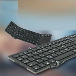 블루투스 키보드 터치패드 V3.0 스탠드 거치대 접이식