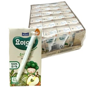 매일 요미요미 유기농주스 야채믹스 125ml 24팩 어린이 유아 야채주스