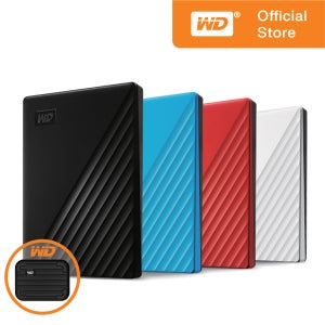 WD 외장하드 NEW My Passport 대용량 외장 HDD 4TB, 블루