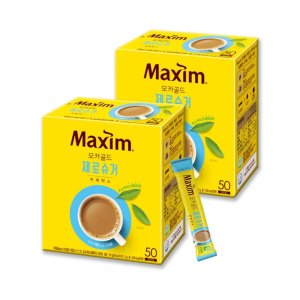 맥심 모카골드 제로슈거 50개입 2개 무설탕 커피믹스