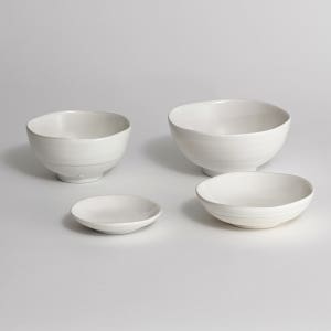 이도도자기 윤슬 1인 식기세트 4P 집들이 신혼부부그릇