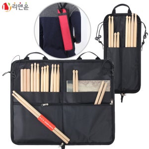 드럼스틱 수납 파우치 가방 케이스 북채 난타스틱 (소)-블랙