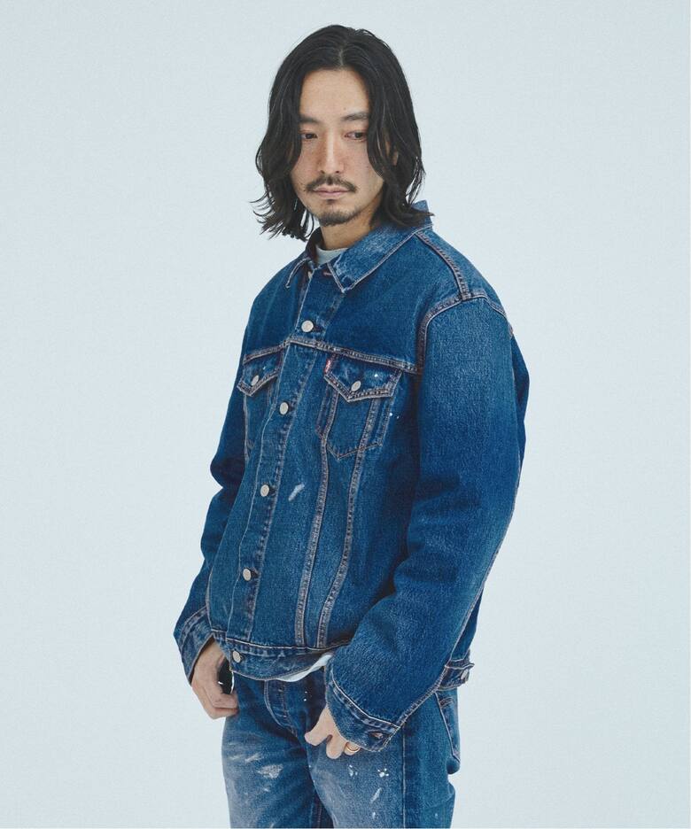 리바이스 저널스탠다드 별주 TYPE III TRUCKER JACKET 셀비지 인디고 데님자켓