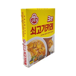 오뚜기 3분 쇠고기카레 200g X 6개
