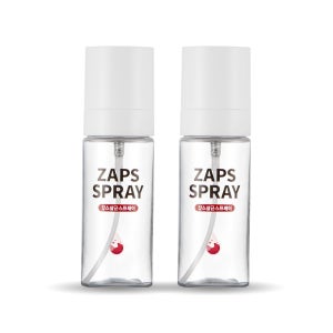 잡스 미세분무 스프레이 50ml 2개 용기 휴대용 미니스프레이 미스트 플라스틱 용기