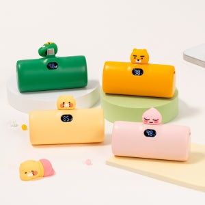 [SET] 카카오프렌즈/니니즈 빼꼼 도킹형 20W 보조배터리 5000mAh (C타입) 1+1