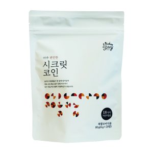 키친스토리 시크릿 코인 육수 편안한 1팩 18가지 자연 재료 조미료