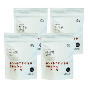 키친스토리 시크릿 코인 육수 편안한 4팩 18가지 자연 재료 조미료