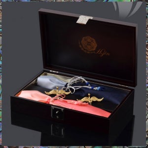 장수학 금부 진공 은수저세트 /한국전통선물 10만선물 고급포장가능 문구가능