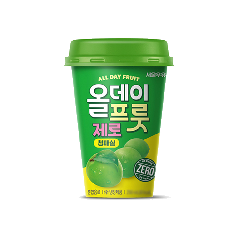 서울우유 올데이프룻 청매실 제로 250ml x 7개