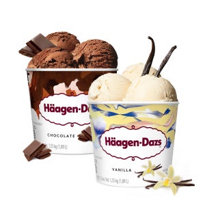 하겐다즈 바닐라 초코 1.89L 하프갤런 대용량 업소용 아이스크림