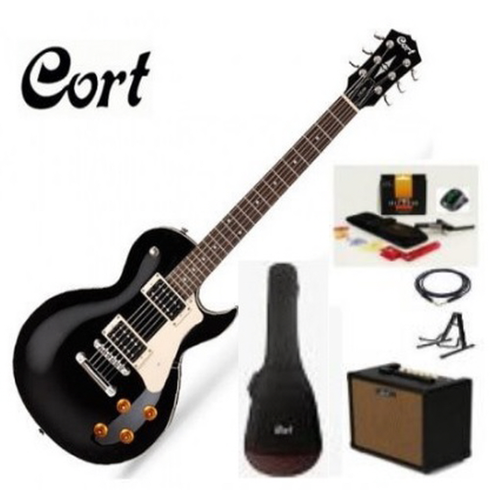 Cort 콜트 cr100 BK 앰프등 풀패키지 일렉기타