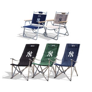 [1+1] MLB 캠핑 로우 릴렉스 폴딩체어 세트구성