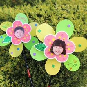 아트랄라 봄만들기 봄봄 축하바람개비(4인용) DIY키트 초등만들기 미술활동 벚꽃