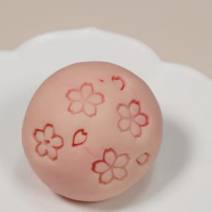 꽃 화과자 도장 떡도장 떡도구 봄 벚꽃잎-선