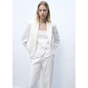 MANGO WOMAN 블레이저 IGUANA Natural 87971518