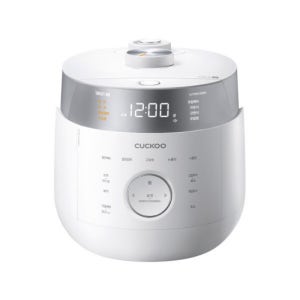 (최신형) 쿠쿠 6인용 트윈프레셔 마스터셰프 IH 전기압력밥솥 스텐 밥솥 CRP-LHTR0610FWM