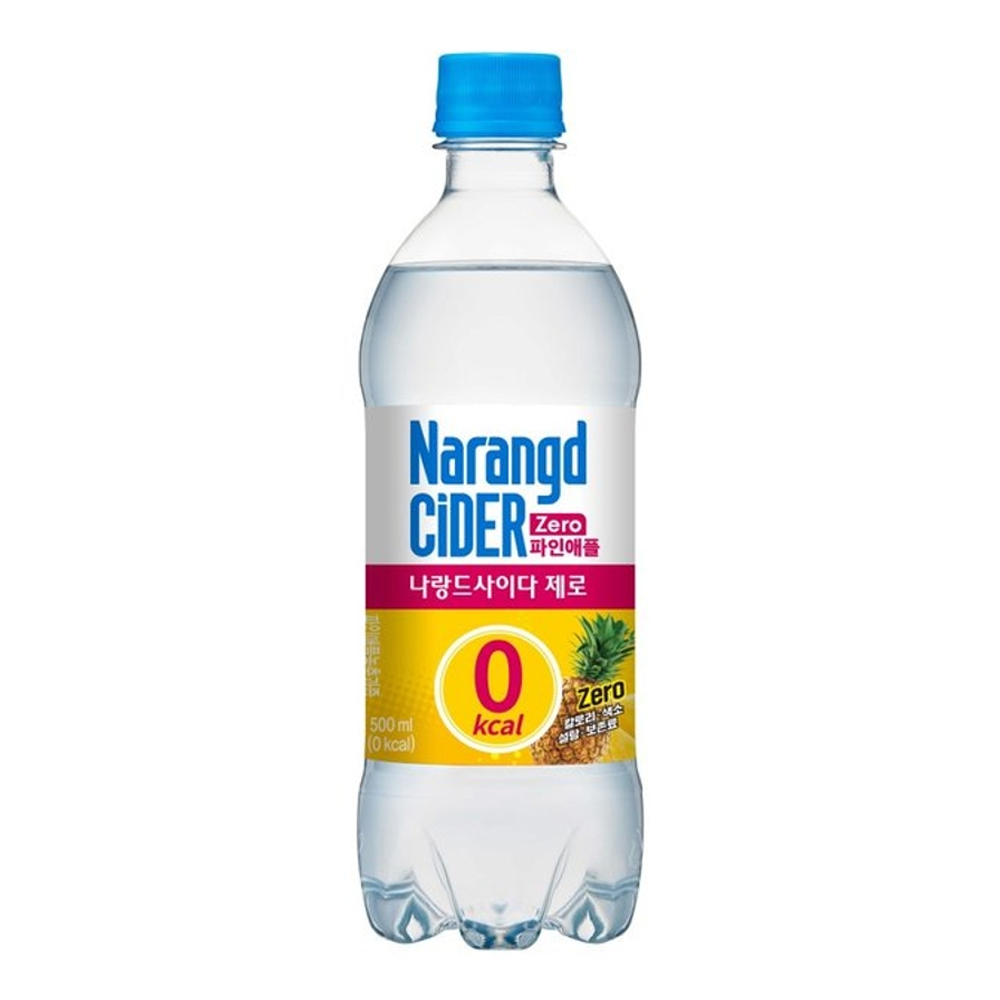 나랑드사이다 제로 파인애플 500ml 24개 페트