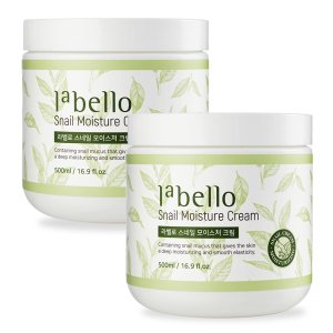 1+1 라벨로 스네일 달팽이 모이스처 수분크림 500ml 보습 영양 주름개선 화장품