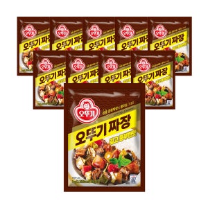 오뚜기 오뚜기짜장 깊고 풍부한맛, 1kg, 10개