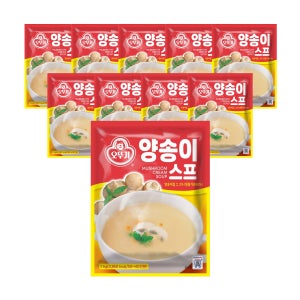오뚜기 양송이스프 1kg, 10개