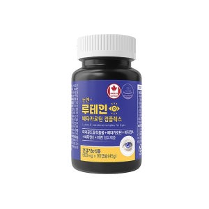 눈건강 황반변성 건조한 피곤한눈 건강케어 루테인 90캡슐, 1개