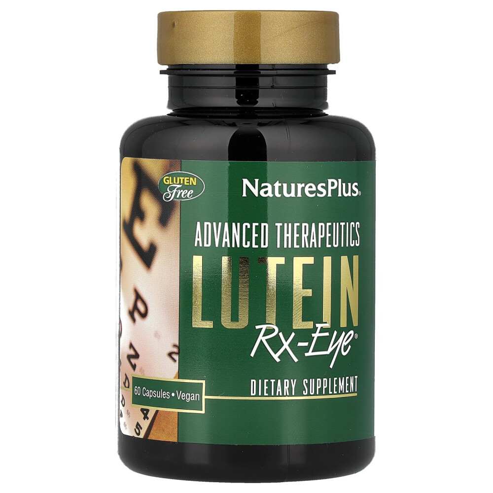 (<b>아이</b>허브) <b>네이쳐스플러스</b> 어드밴스드 테라퓨틱스 루테인 RX-Eye 캡슐 60정 해외직구