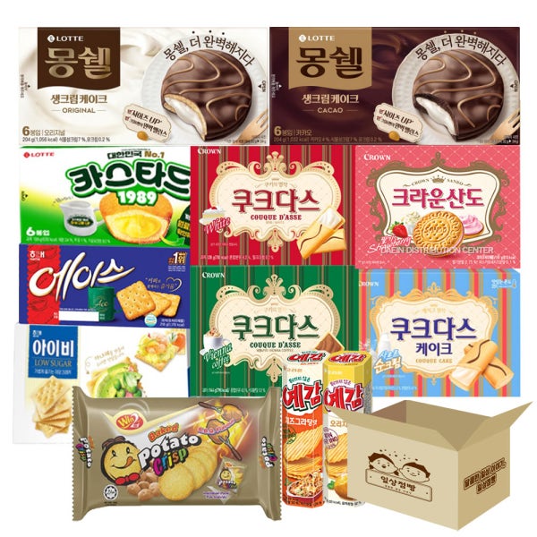 간식 추천 꾸러미 사무실 과자 선물 세트 박스 탕비실 초등 학생 단체 30A