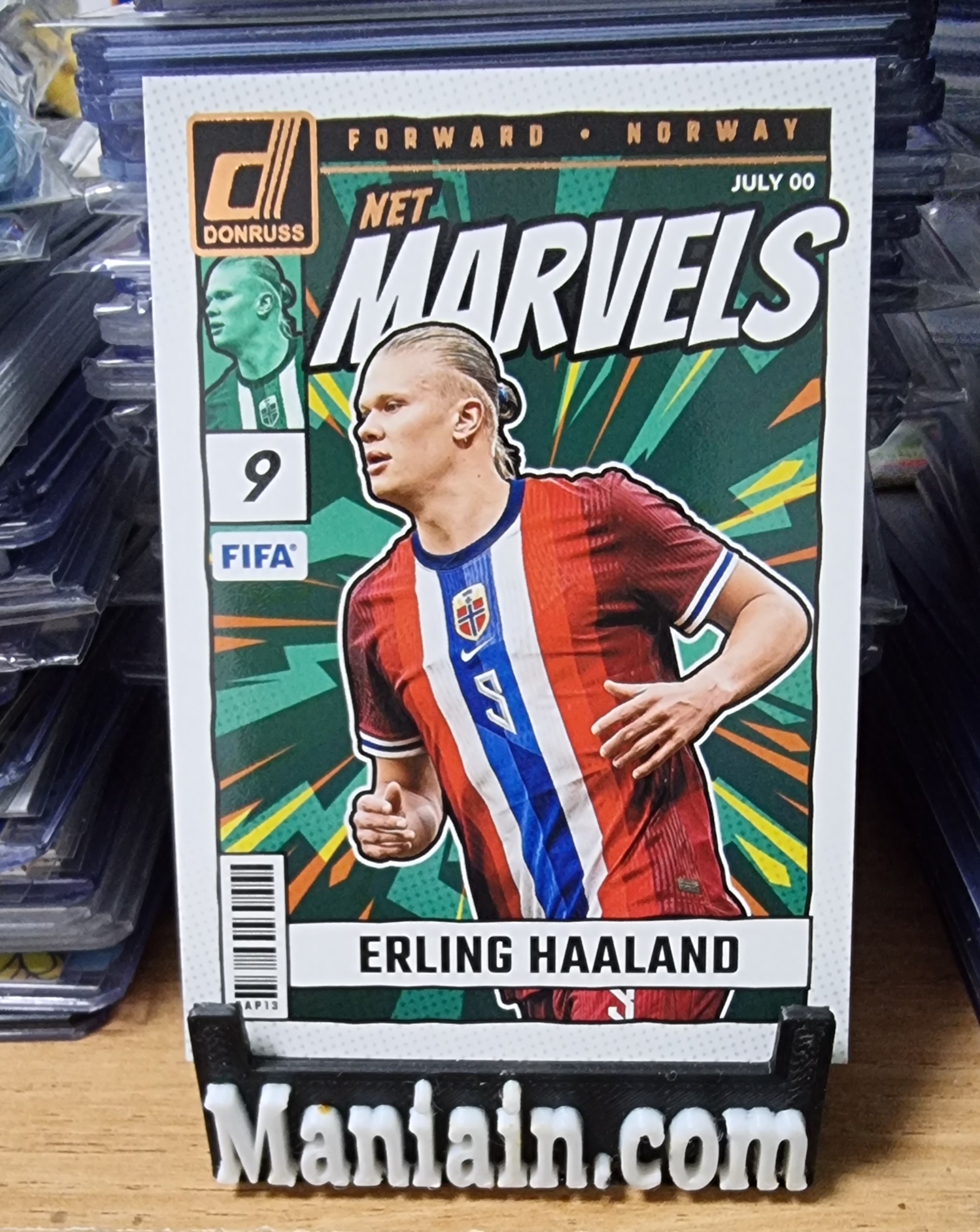 엘링 홀란 2024-25 Panini Donruss soccer Net Marvels Erling Haaland 홀란드 No-23 축구카드