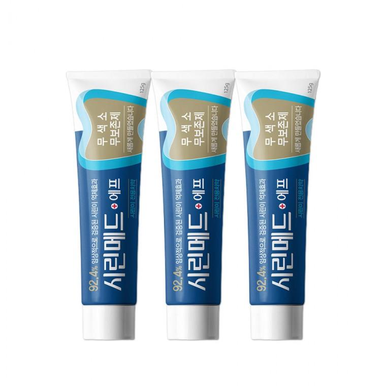 시린메드치약 시린메드 에프 125g 3개 임산부치약 잇몸염증 <b>방지</b>