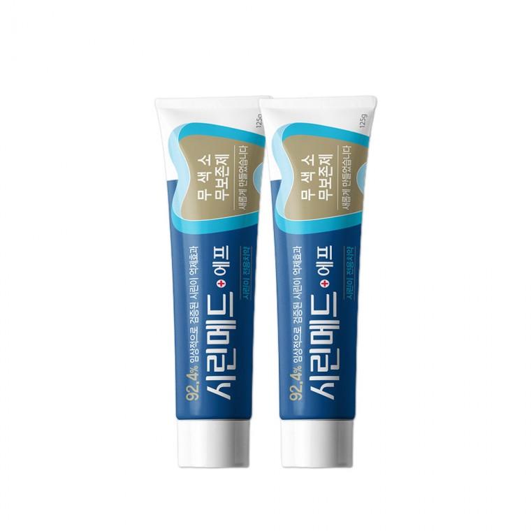 시린메드치약 시린메드 에프 125g 2개 임산부치약 잇몸염증 <b>방지</b>