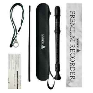 삼익악기 독일식 저먼식 리코더 SRG-H-DB 다크브라운 에바케이스 세트