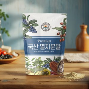 멸치 가루 분말 만드는 법 만들기 멸치 국수 만능 다시마 육수 건멸치가루 500g