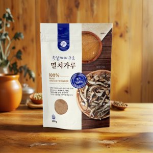 멸치 가루 분말 만드는 법 만들기 멸치 국수 만능 다시마 육수 건멸치가루 200g