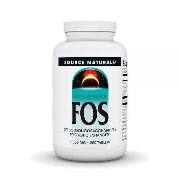 소스 내추럴스 FOS <b>Fructooligosaccharides</b> 1000mg SN0575 1