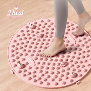제이힐 발 지압기 지압 발판 지압매트 족저근막 마사지 발바닥 지압 라운드 자석 지압판