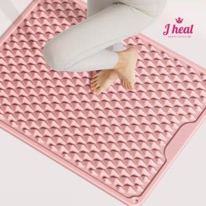 제이힐 발 지압기 발판 지압매트 족저근막 발바닥 마사지 패드 스퀘어 양면 지압 매트