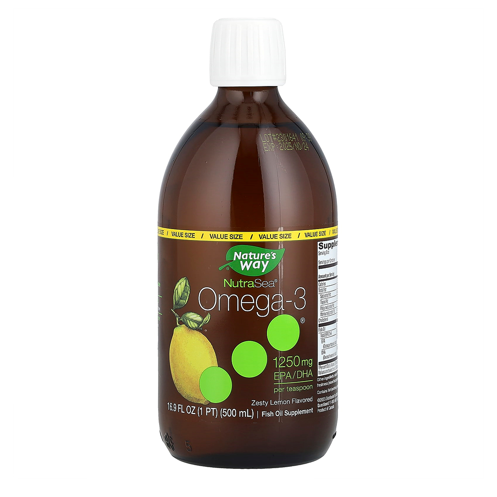 네이처스웨이 <b>NutraSea Omega3</b> 1250mg EPA DHA 500ml