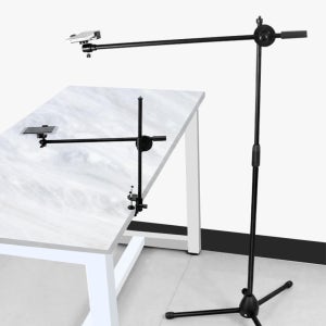 테이블 고정 항공샷 수직 촬영 거치대 스탠드형