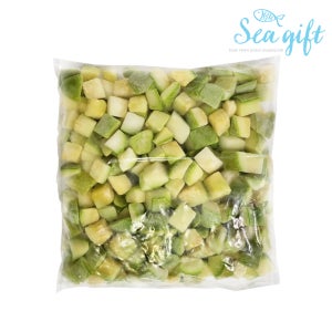 냉동 애호박다이스 10kg(1kg X 10팩) 찌개용 볶음용 손질 간편 채소