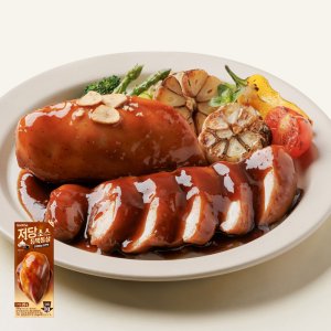 굽네 저당 소스듬뿍통살 간장마늘치킨맛 110g 1팩