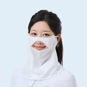 유투스포츠 ML11 더블로 자외선차단마스크 얼굴햇빛가리개 골프 자전거 러닝 이중마스크