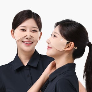 유투스포츠 나비 자외선차단 기미존 얼굴햇빛가리개 골프캐디